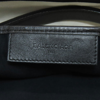BALENCIAGA 339933 NAVY CABAS Handbag Canvas Ladies [Used]