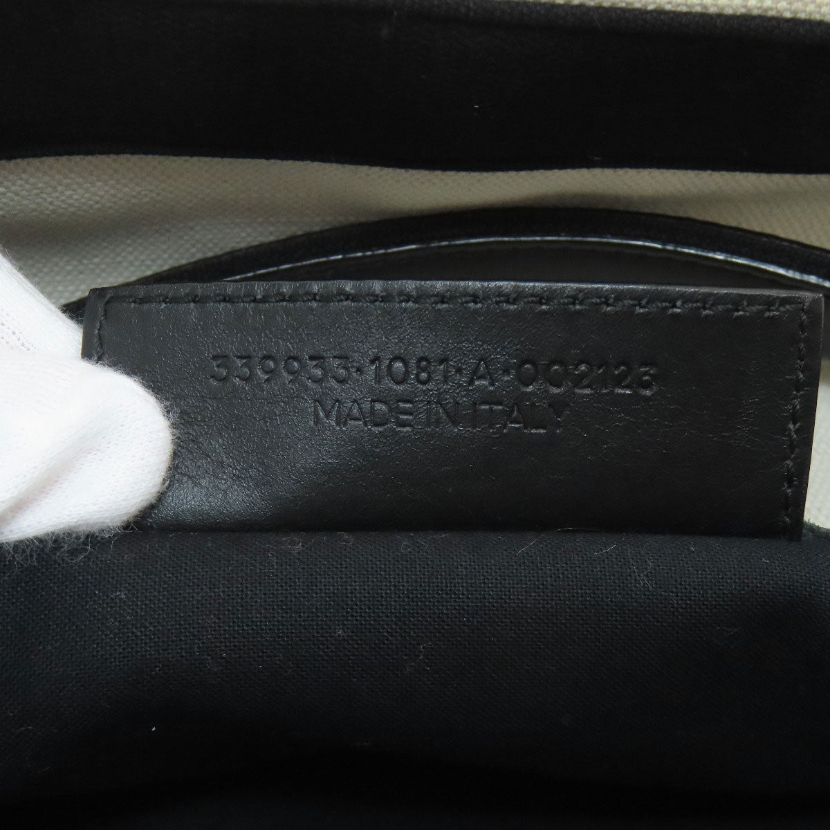 BALENCIAGA 339933 NAVY CABAS Handbag Canvas Ladies [Used]