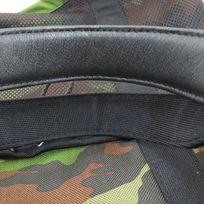 MCM Camouflage pattern Tote Bag Canvas LeatherLadies [Used]