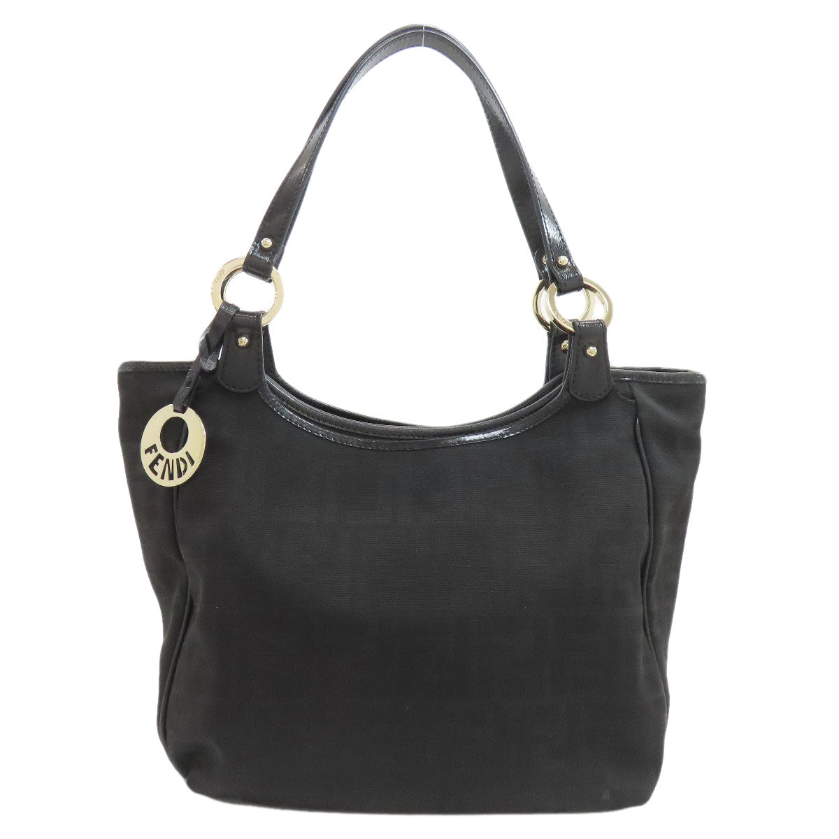 FENDI Zucca pattern Tote Bag PVC Ladies [Used]