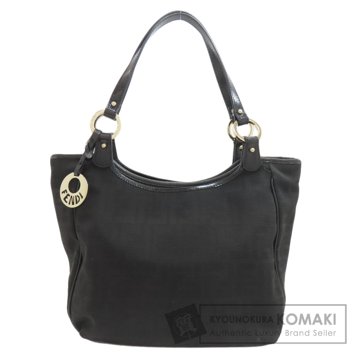 FENDI Zucca pattern Tote Bag PVC Ladies [Used]
