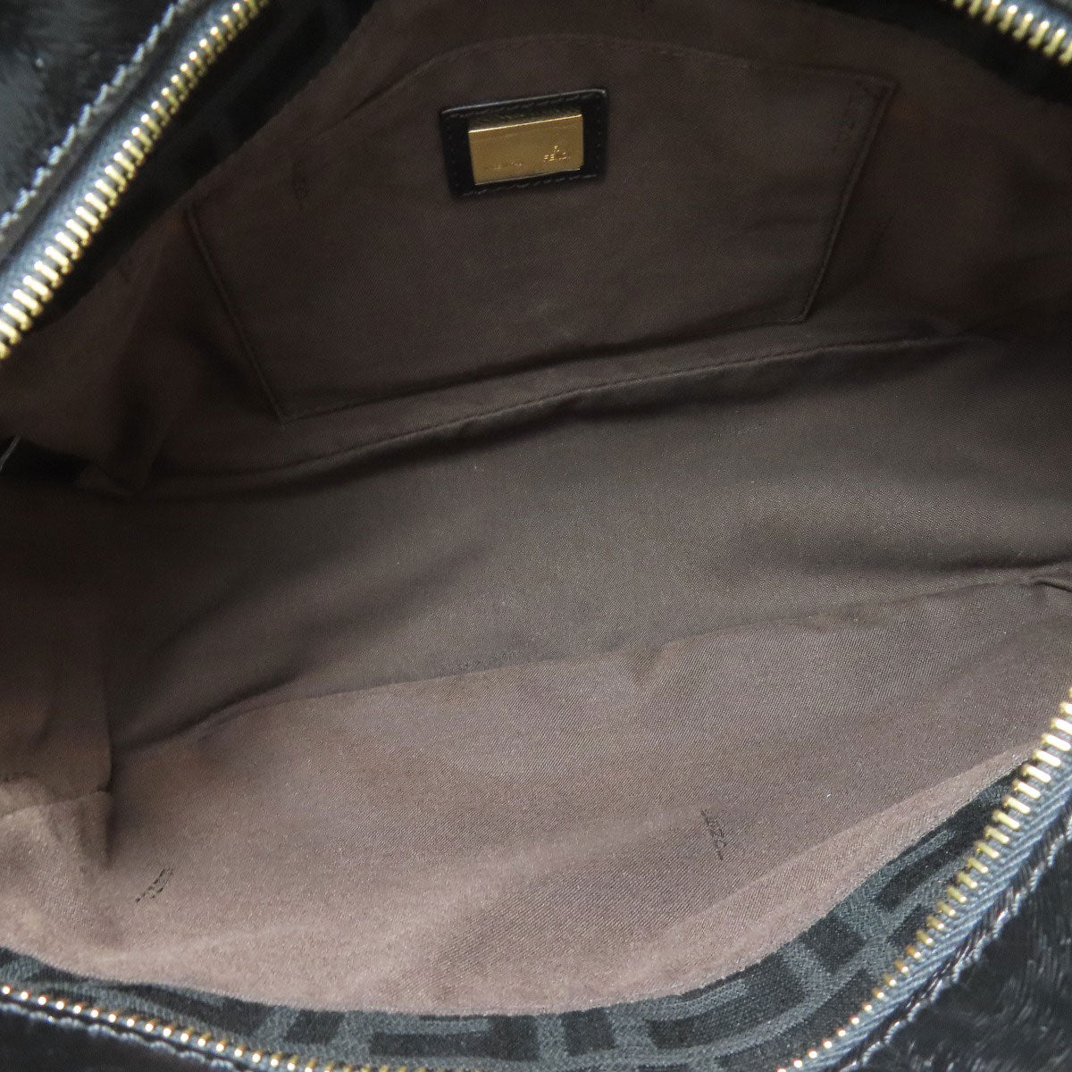 FENDI Zucca pattern Tote Bag PVC Ladies [Used]