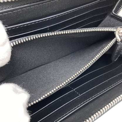 BURBERRY Logo motif Long wallet (with coin pocket) Leather Ladies [Used]