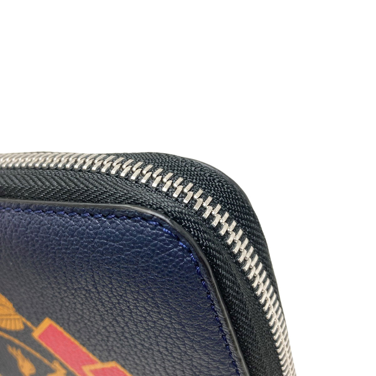 BURBERRY Logo motif Long wallet (with coin pocket) Leather Ladies [Used]