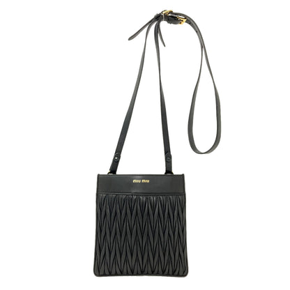 MIUMIU Materasse Shoulder Bag Leather Ladies [Used]