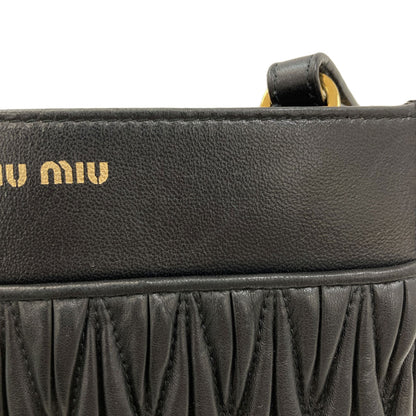 MIUMIU Materasse Shoulder Bag Leather Ladies [Used]