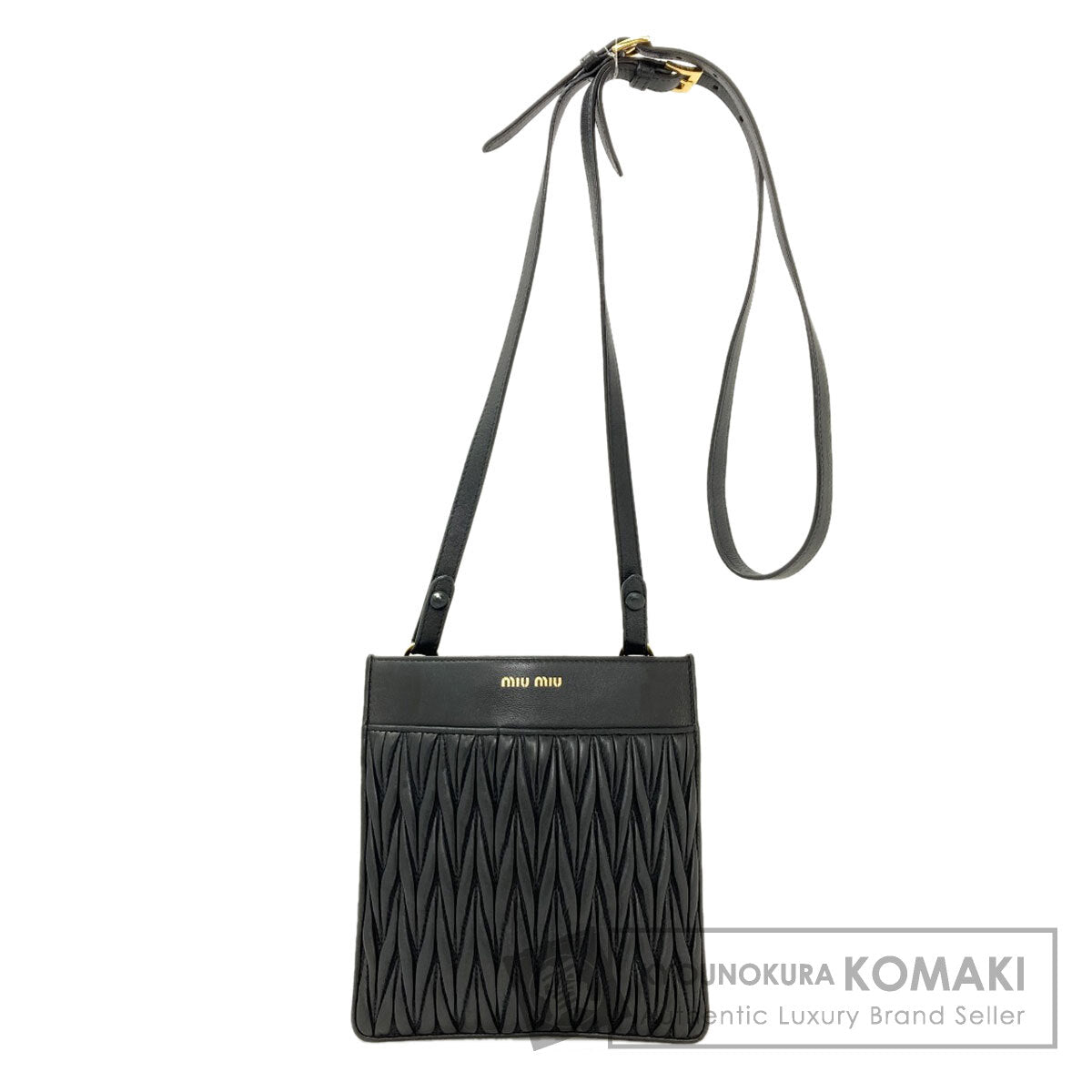 MIUMIU Materasse Shoulder Bag Leather Ladies [Used]