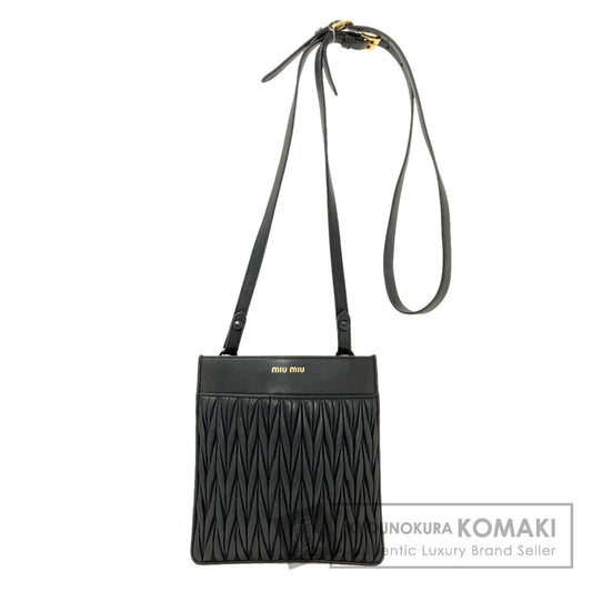 MIUMIU Materasse Shoulder Bag Leather Ladies [Used]