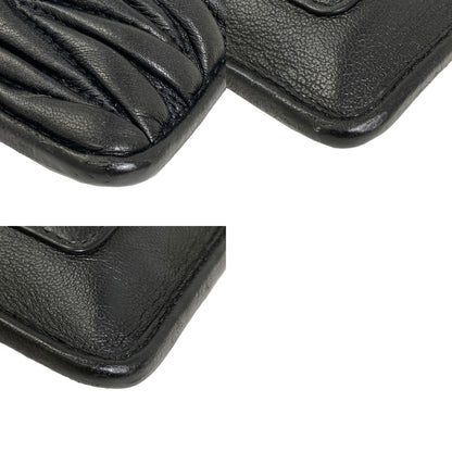 MIUMIU Materasse Shoulder Bag Leather Ladies [Used]