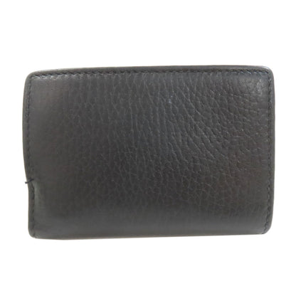 GUCCI 644407 GG Marmont Bifold Wallet with Coin Pocket Leather Ladies [Used]