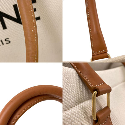 CELINE Horizontal Cabas Handbag Canvas Ladies [Used]