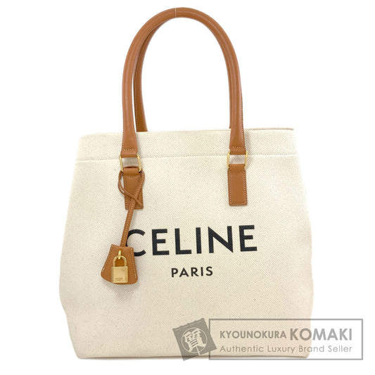 CELINE Horizontal Cabas Handbag Canvas Ladies [Used]