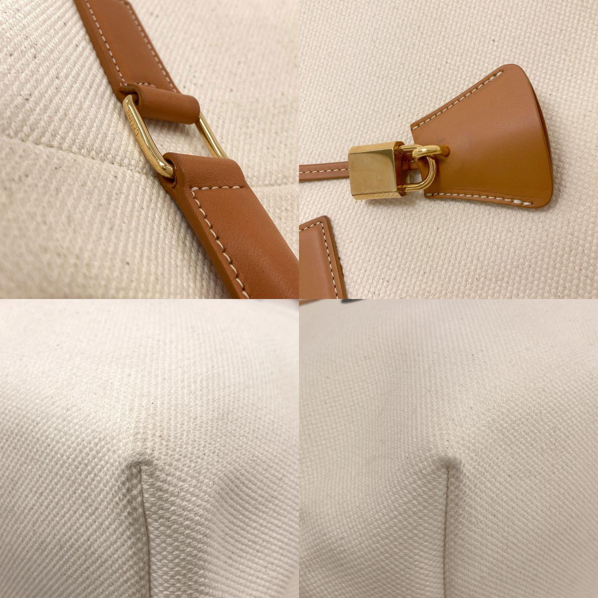 CELINE Horizontal Cabas Handbag Canvas Ladies [Used]