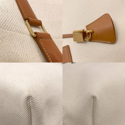 CELINE Horizontal Cabas Handbag Canvas Ladies [Used]