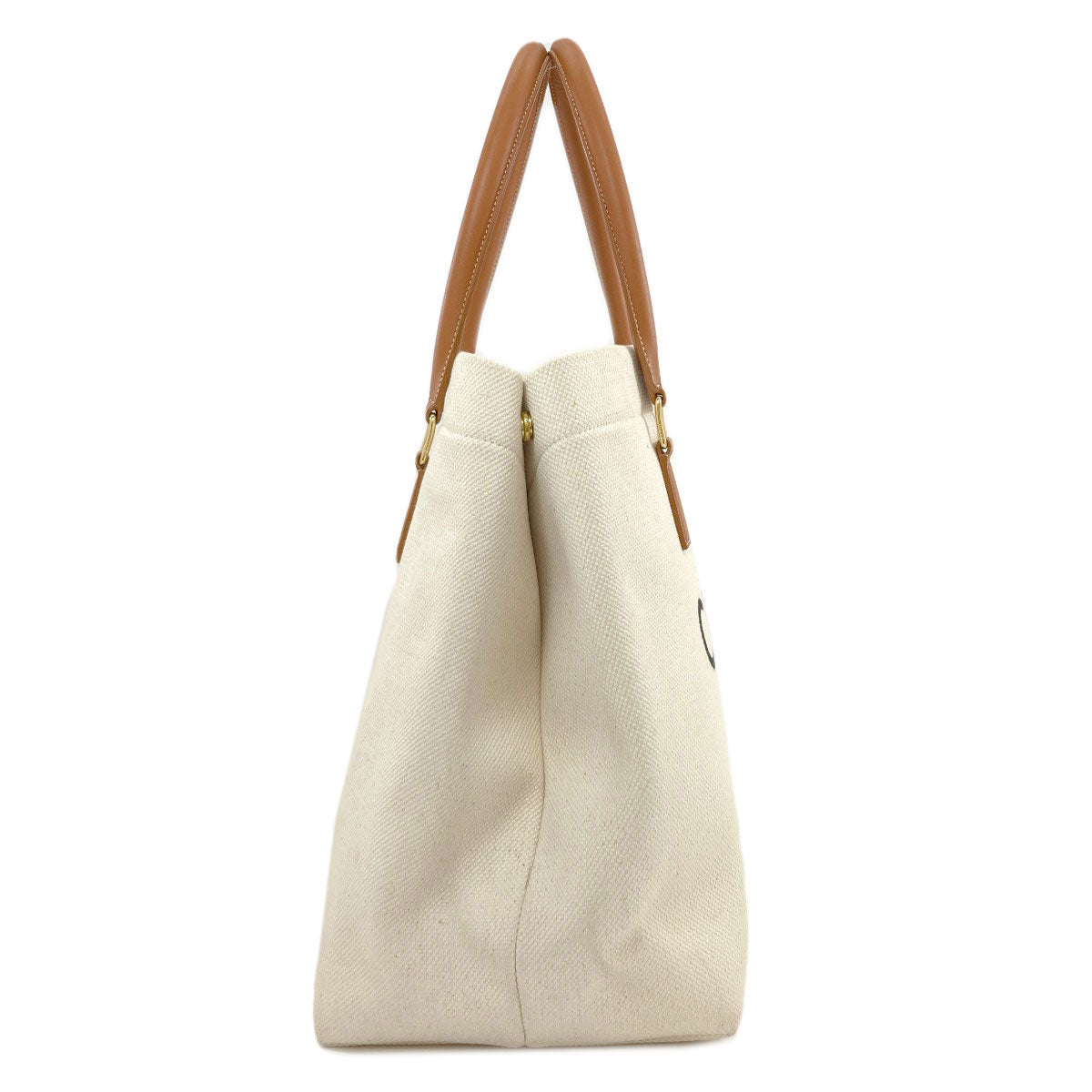CELINE Horizontal Cabas Handbag Canvas Ladies [Used]