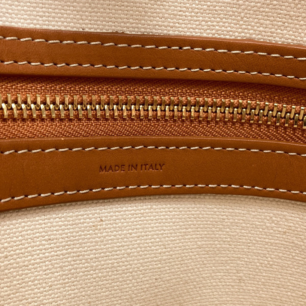 CELINE Horizontal Cabas Handbag Canvas Ladies [Used]
