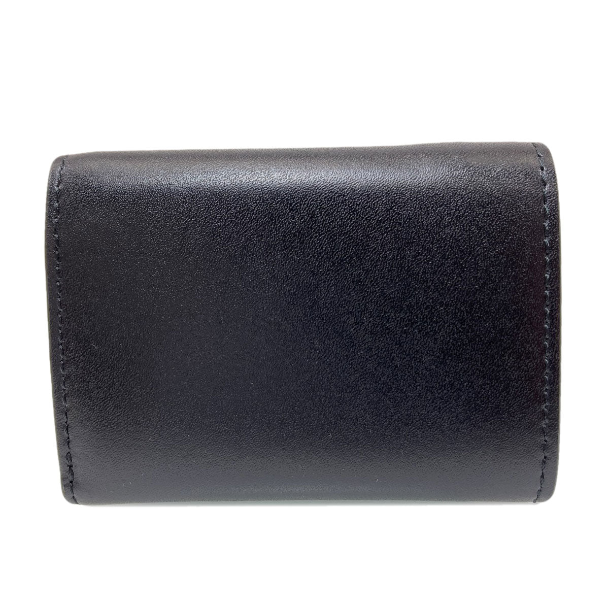 FENDI F is Fendi Micro Trifold Wallet Bifold Wallet with Coin Pocket Calf Ladies [Used]