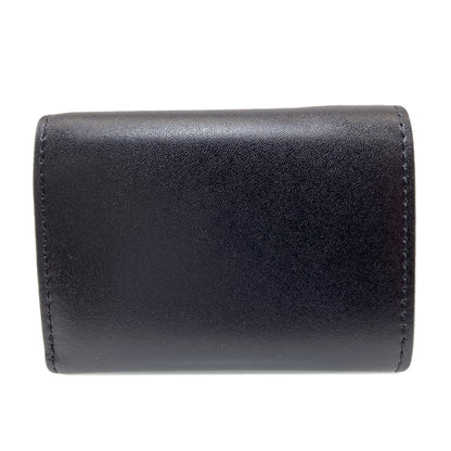 FENDI F is Fendi Micro Trifold Wallet Bifold Wallet with Coin Pocket Calf Ladies [Used]