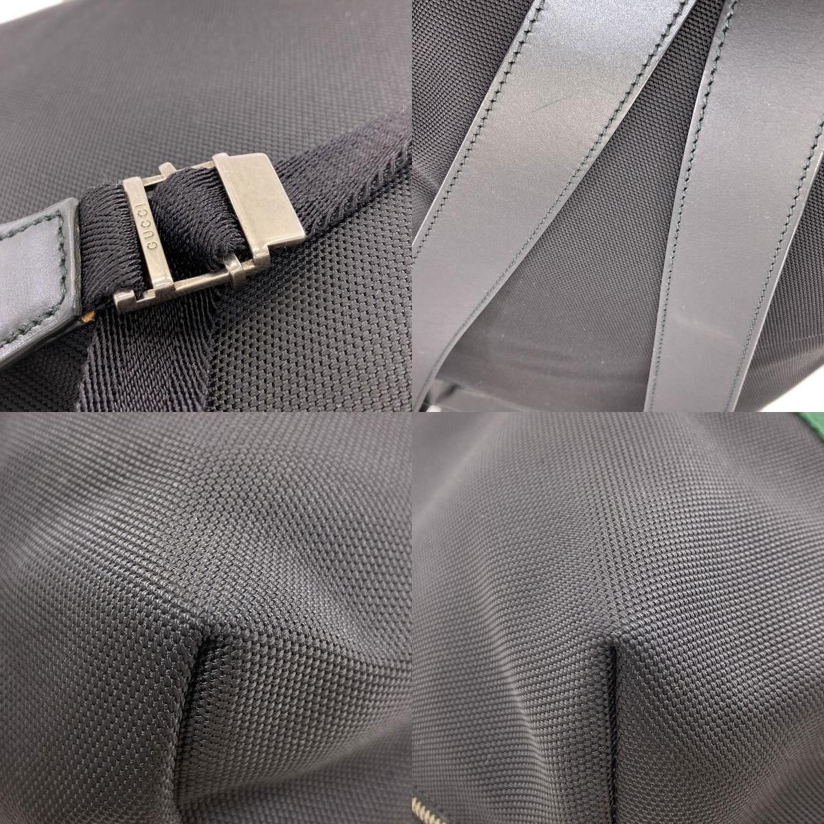 GUCCI 337075 Sherry line Backpack Â· Daypack Canvas Ladies [Used]