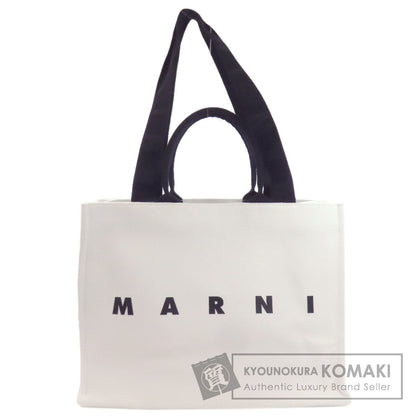 MARNI Logo print 2WAY Tote Bag Canvas Ladies [Used]