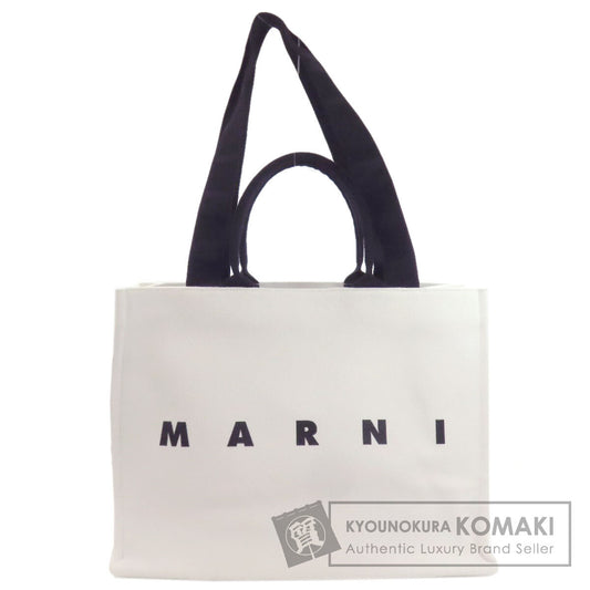 MARNI Logo print 2WAY Tote Bag Canvas Ladies [Used]