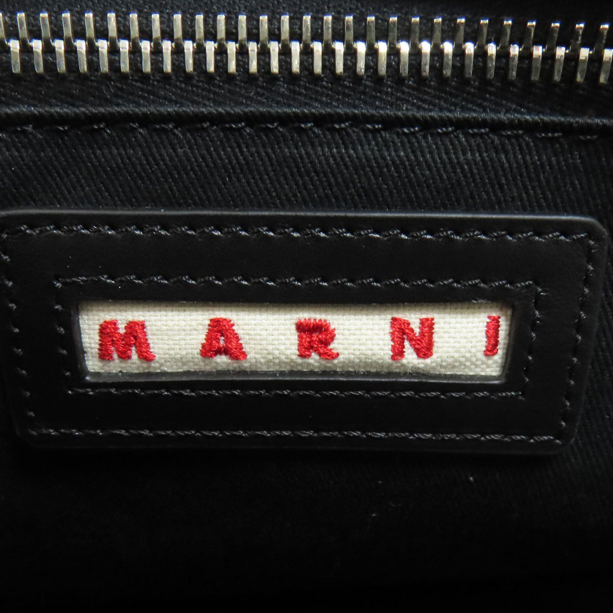 MARNI Logo print 2WAY Tote Bag Canvas Ladies [Used]
