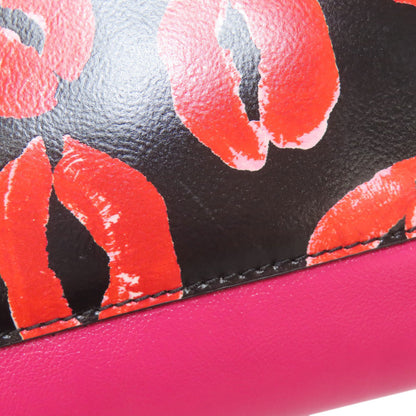 MARNI Museeo Lip Pattern 2WAY Handbag Leather Ladies [Used]
