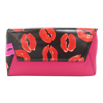 MARNI Museeo Lip Pattern 2WAY Handbag Leather Ladies [Used]
