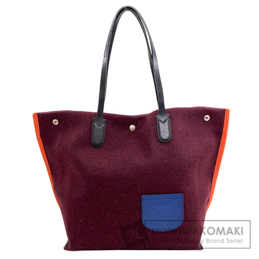 Longchamp Essential Tote Bag Felt Ladies [Used]