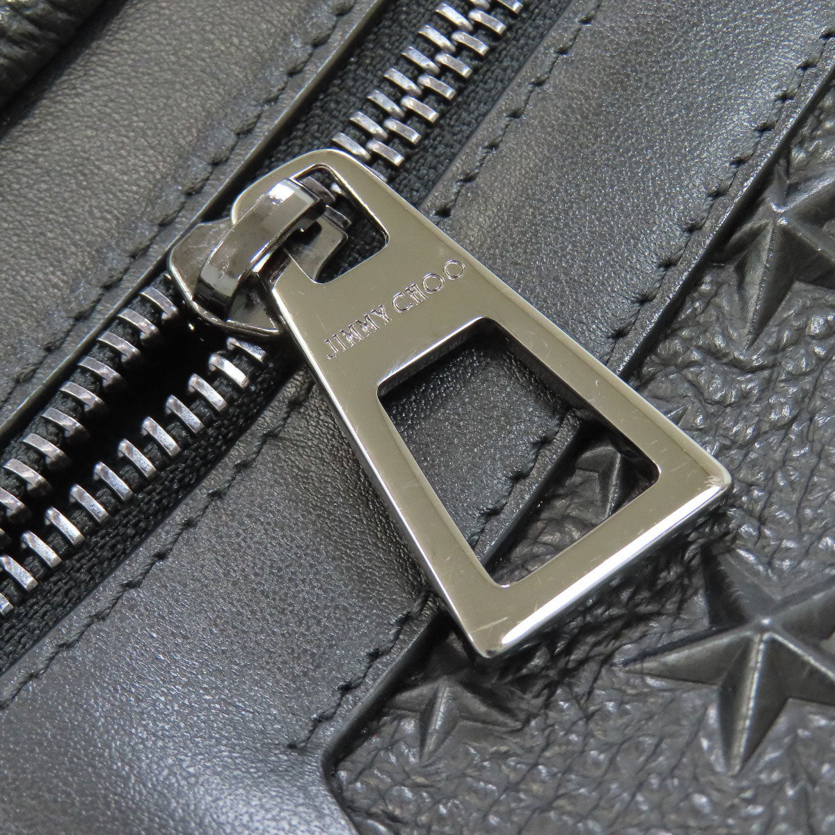 Jimmy Choo Star emboss body bag Leather Ladies [Used]