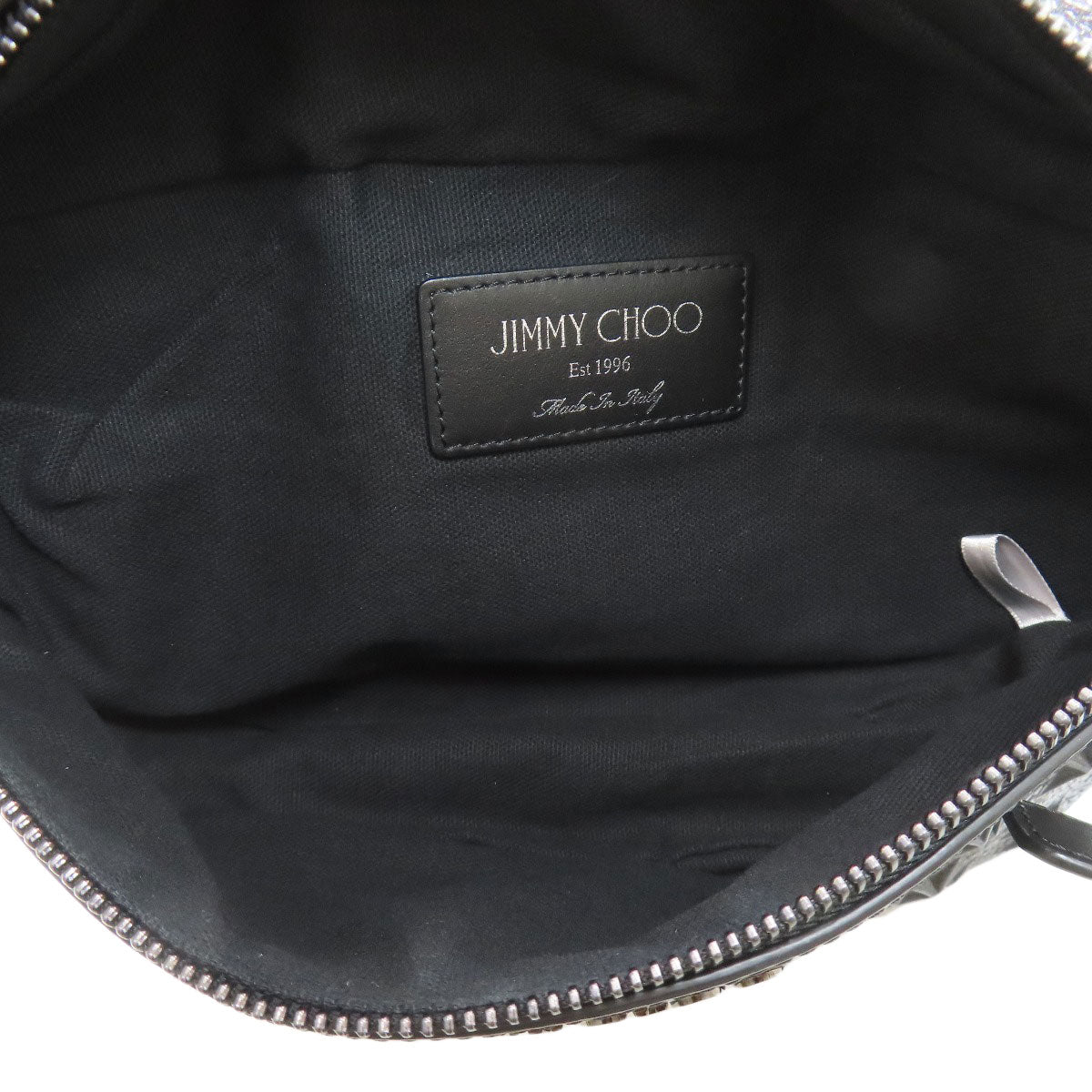 Jimmy Choo Star emboss body bag Leather Ladies [Used]