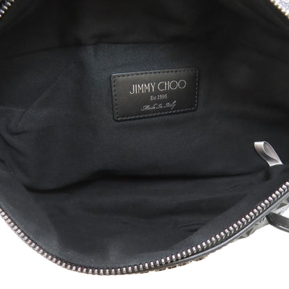 Jimmy Choo Star emboss body bag Leather Ladies [Used]
