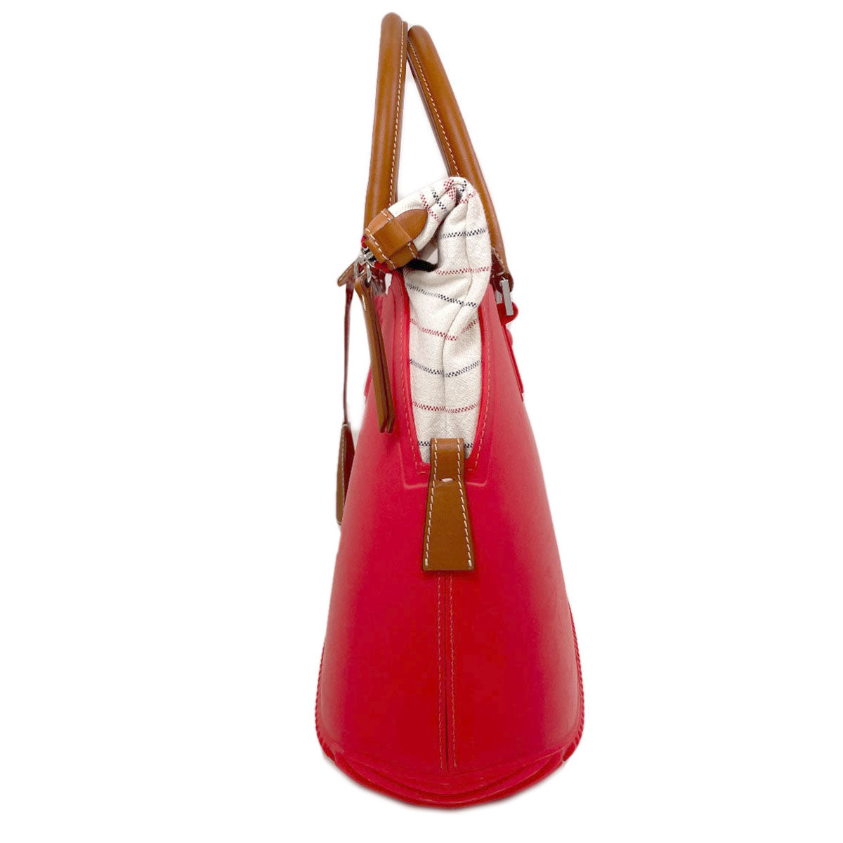 MaisonMargiela 5AC 2WAY Handbag Rubber Leather & canvasLadies [Used]