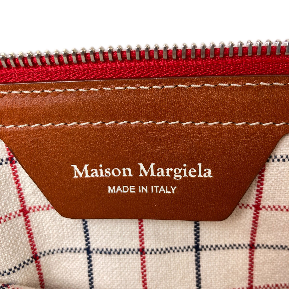 MaisonMargiela 5AC 2WAY Handbag Rubber Leather & canvasLadies [Used]