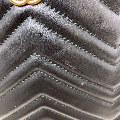 GUCCI 523365 GG Marmont Double G Shoulder Bag Leather Ladies [Used]