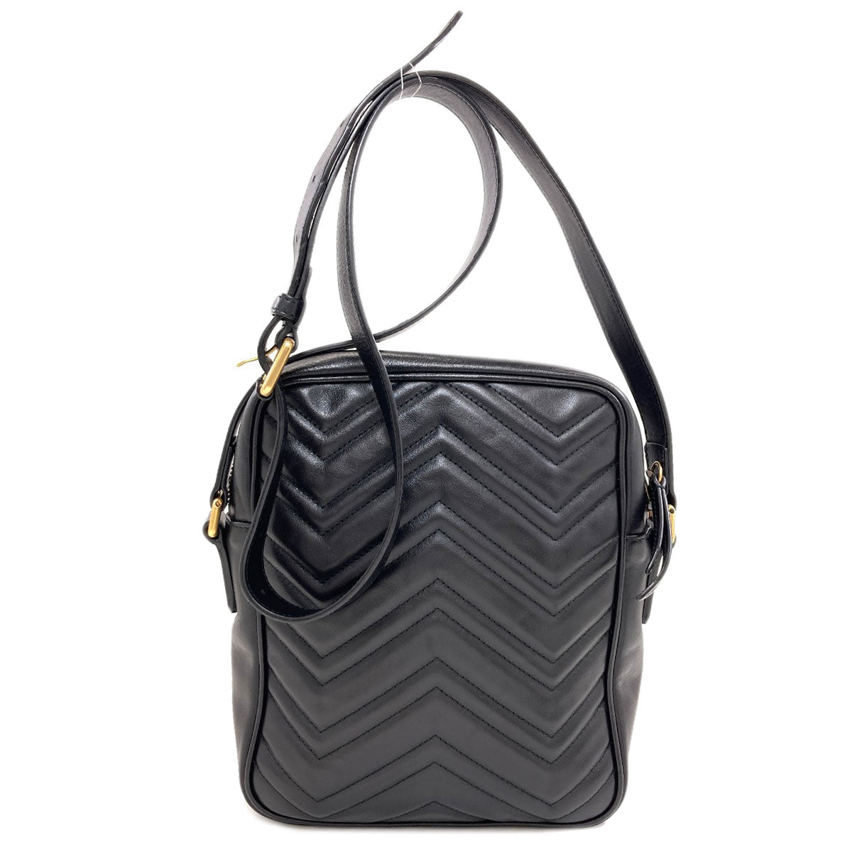 GUCCI 523365 GG Marmont Double G Shoulder Bag Leather Ladies [Used]