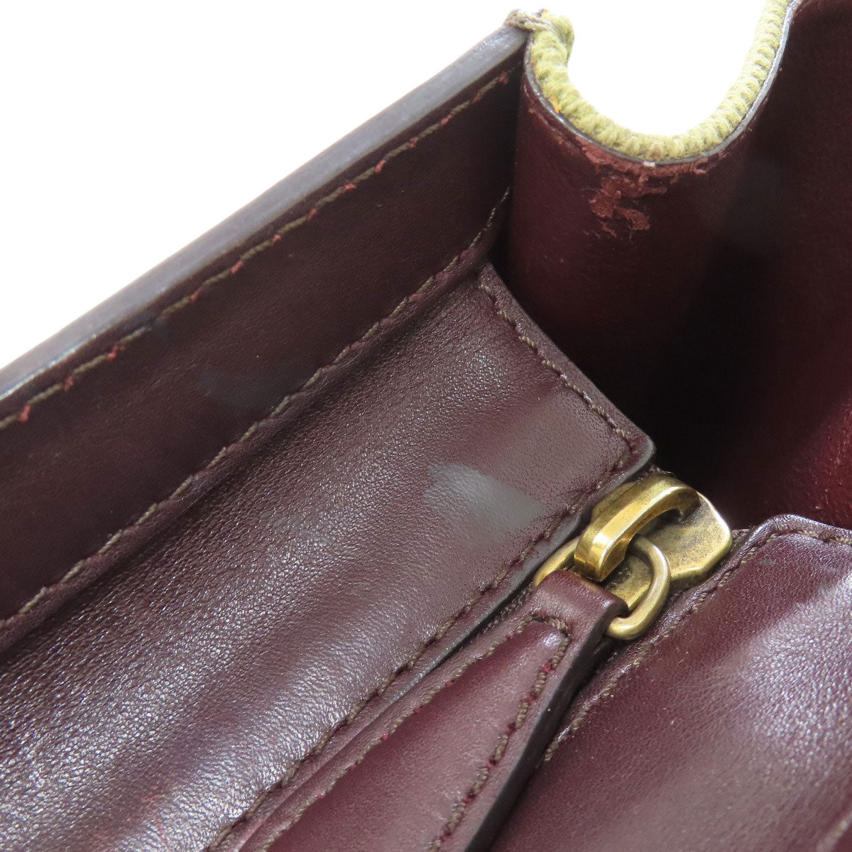 CELINE Luggage micro Handbag Canvas LeatherLadies [Used]