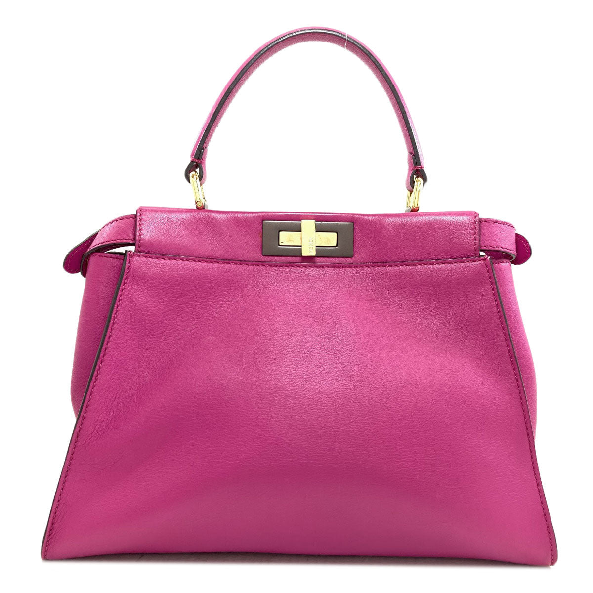 FENDI Peekaboo 2WAY Handbag Calf Ladies [Used]