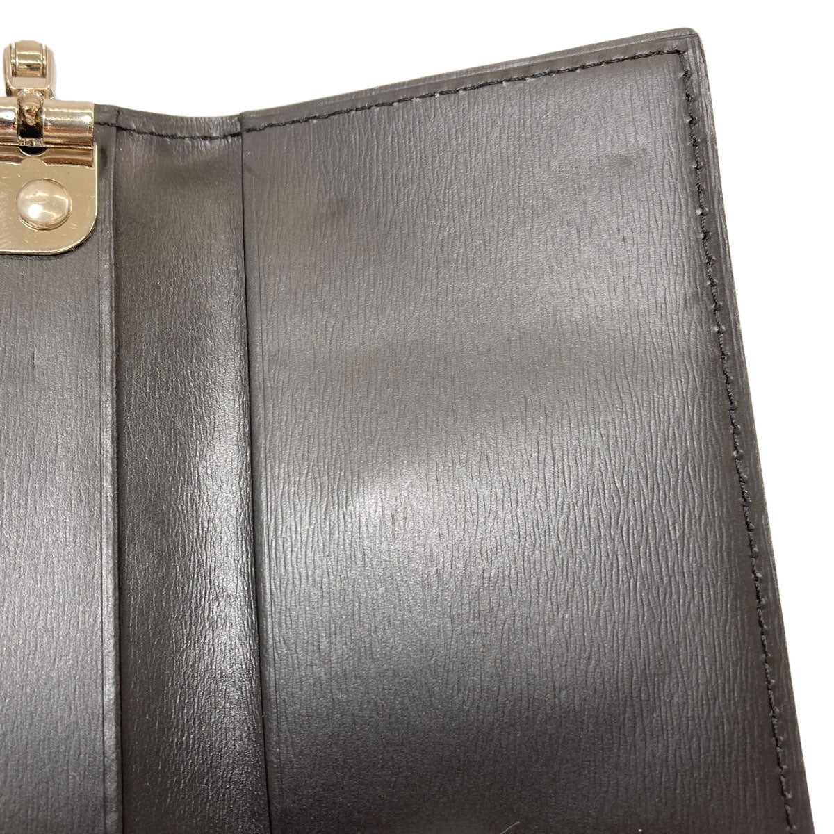 Dunhill logo key holder Leather mens [Used]