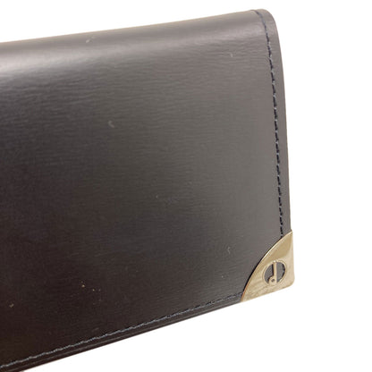 Dunhill logo key holder Leather mens [Used]