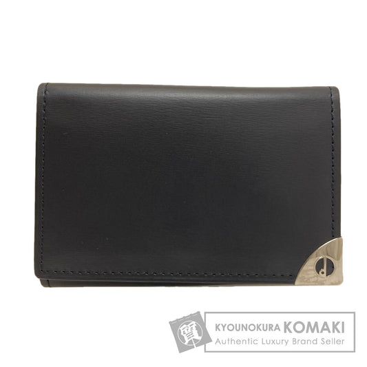 Dunhill logo key holder Leather mens [Used]