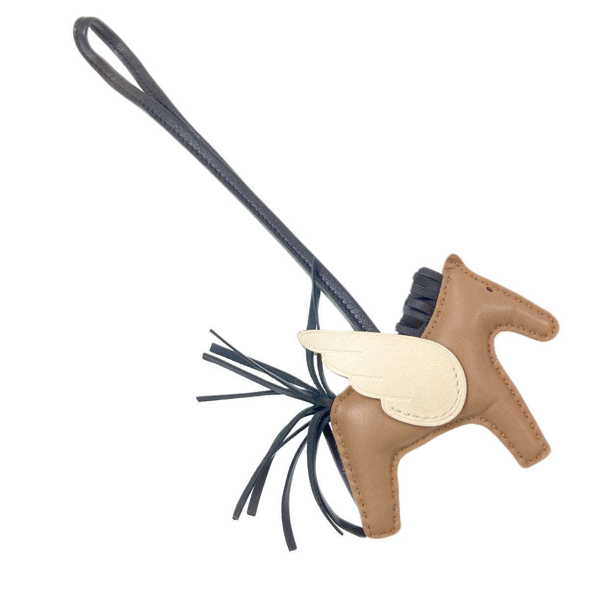 HERMES Rodeo Charm PM Pegasus key ring Anyo Miro Ladies [Used]