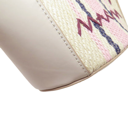 MARNI Tropicalia 2WAY Handbag Leather CottonLadies [Used]