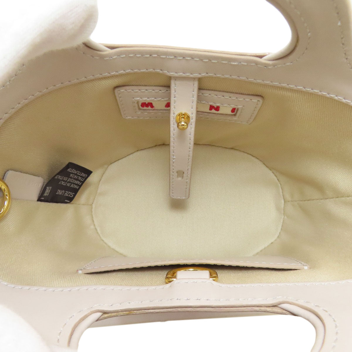 MARNI Tropicalia 2WAY Handbag Leather CottonLadies [Used]