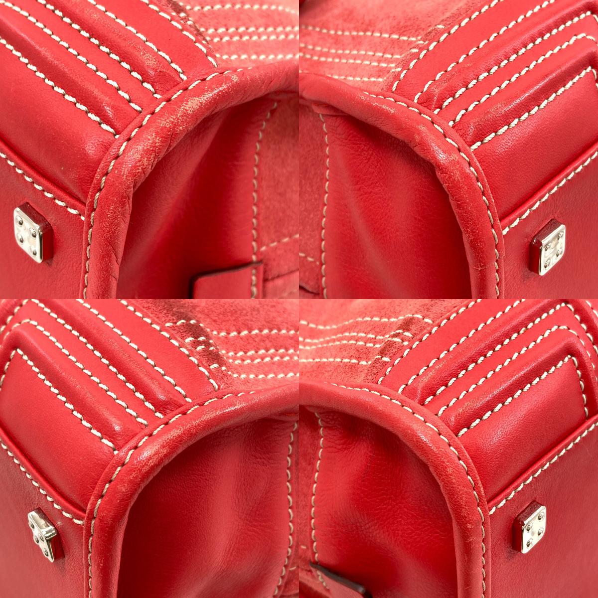 LOEWE Amazona Handbag Suede Ladies [Used]
