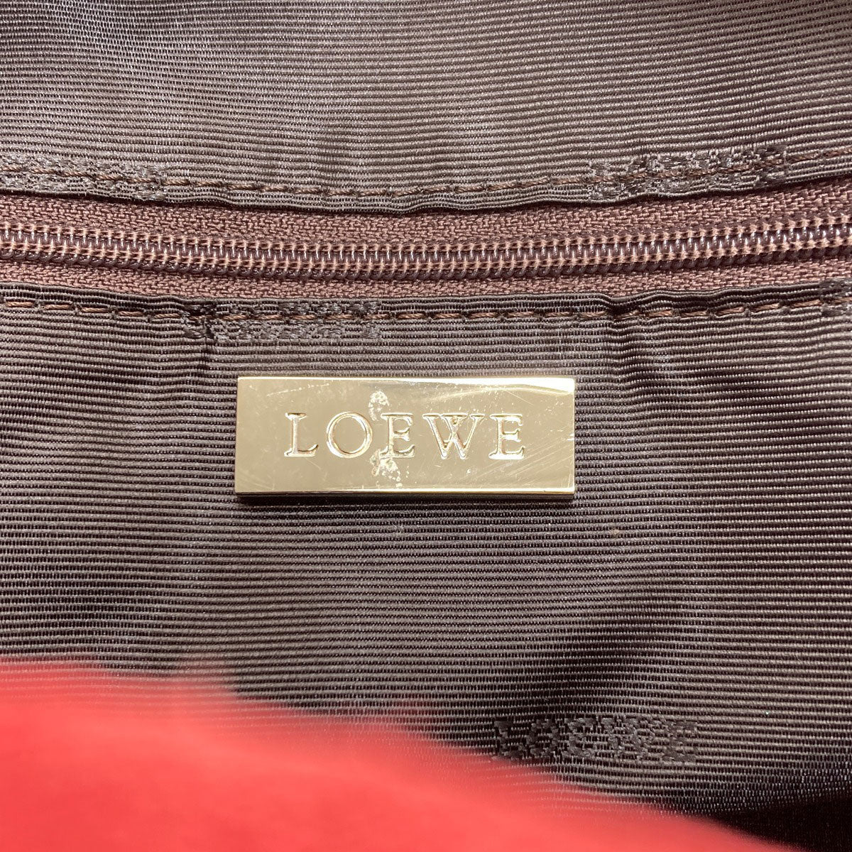 LOEWE Amazona Handbag Suede Ladies [Used]