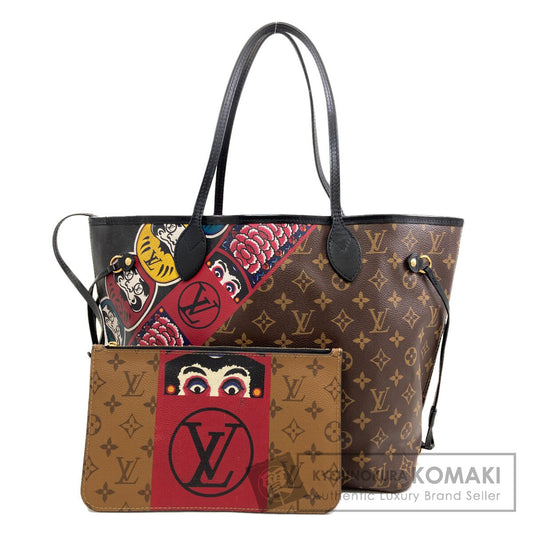 LOUIS VUITTON M43499 Neverfull MM Kansai Yamamoto Collaboration Daruma Kabuki Tote Bag Monogram canvas Ladies [Used]