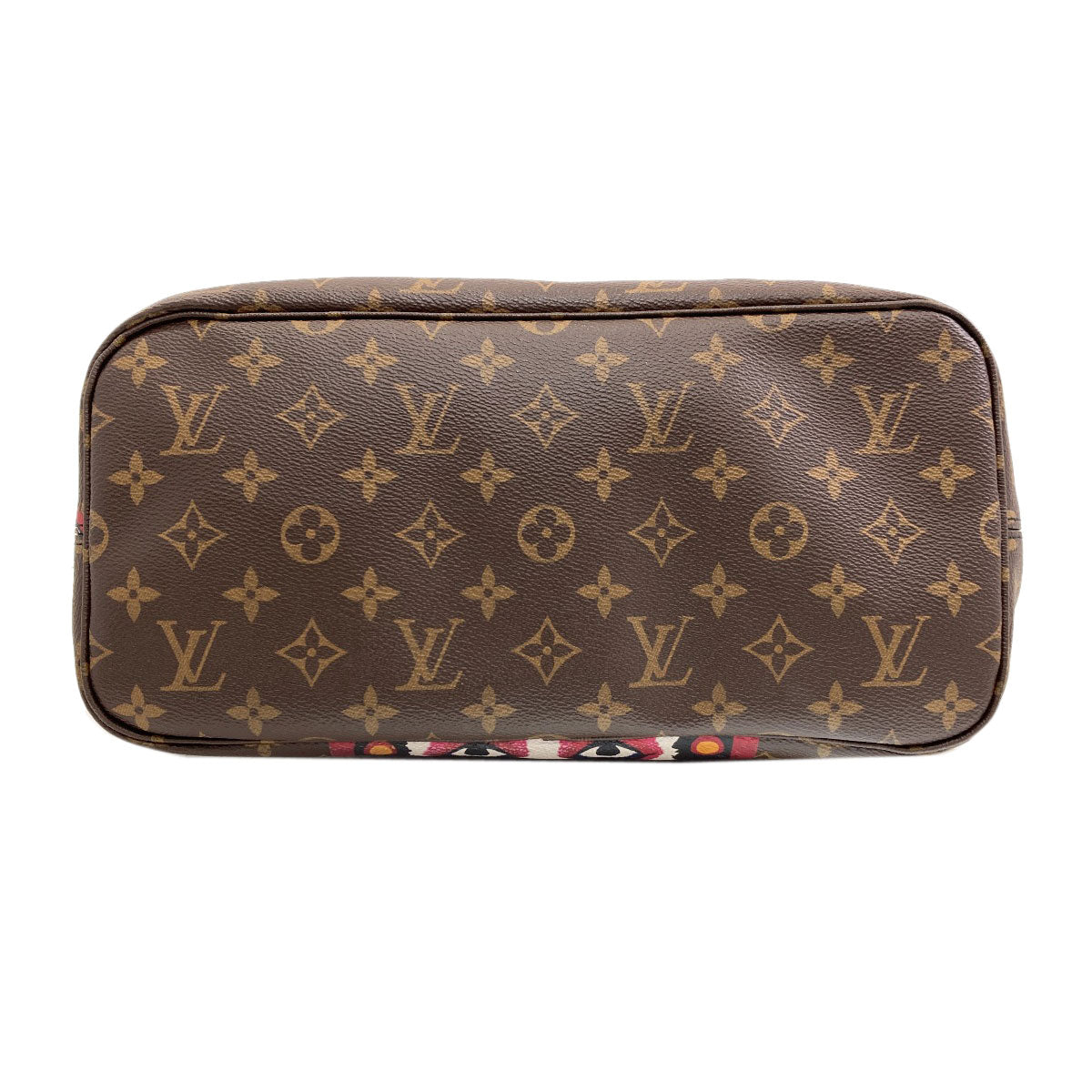LOUIS VUITTON M43499 Neverfull MM Kansai Yamamoto Collaboration Daruma Kabuki Tote Bag Monogram canvas Ladies [Used]
