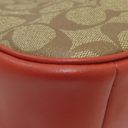 COACH CE848 Teri Peanuts collaboration 2WAY Tote Bag PVC Ladies [Used]