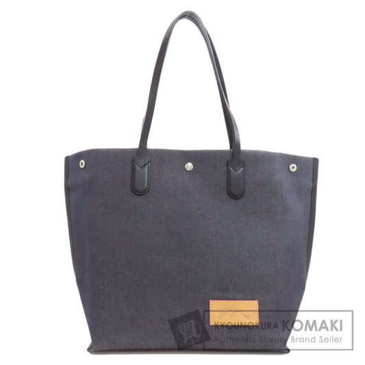 Longchamp Essential Shopping Bag Tote Bag Canvas Ladies [Used]